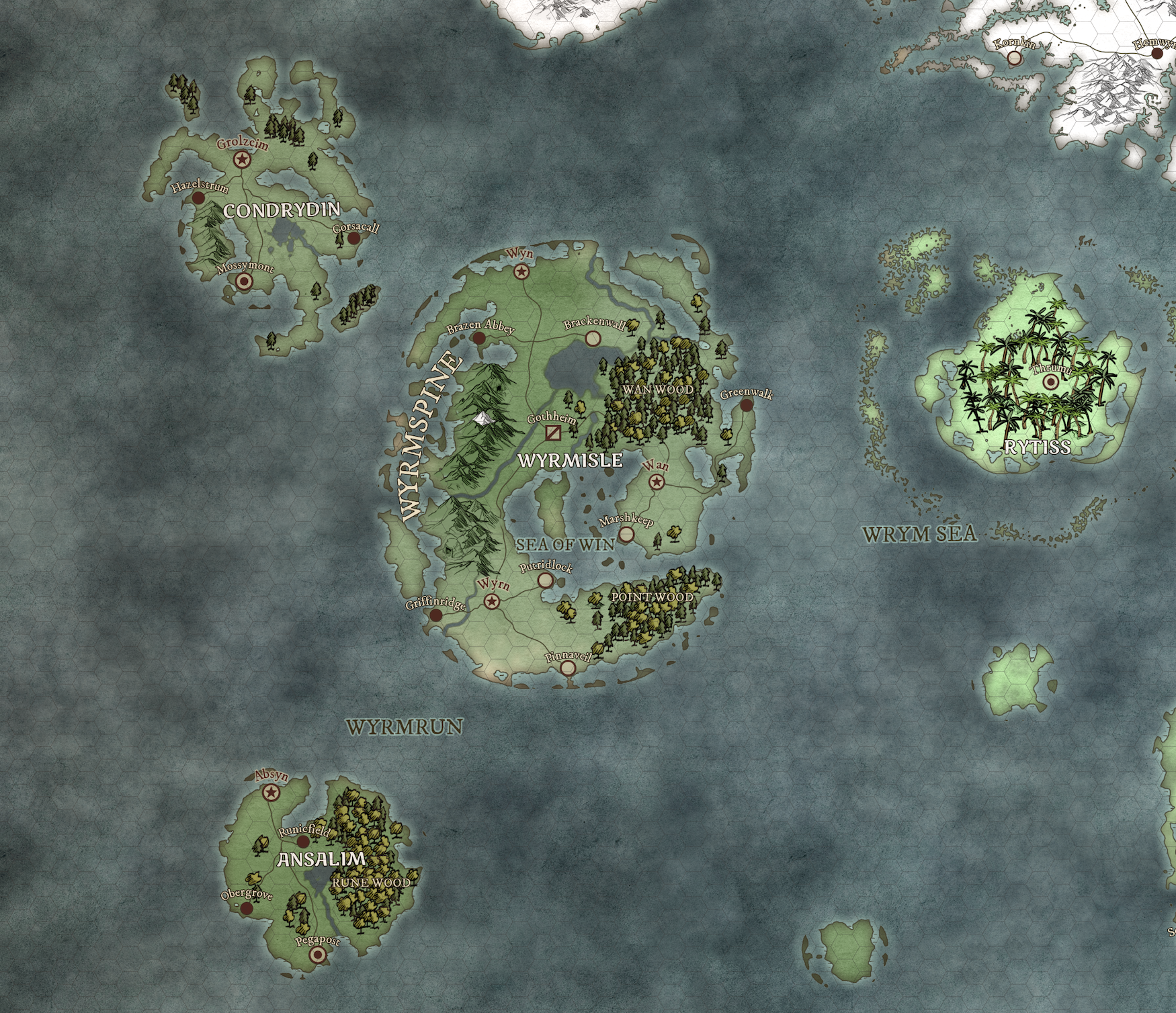 The Wyrm Sea Region